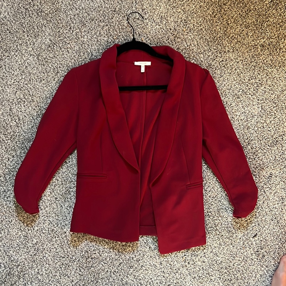 Red blazer